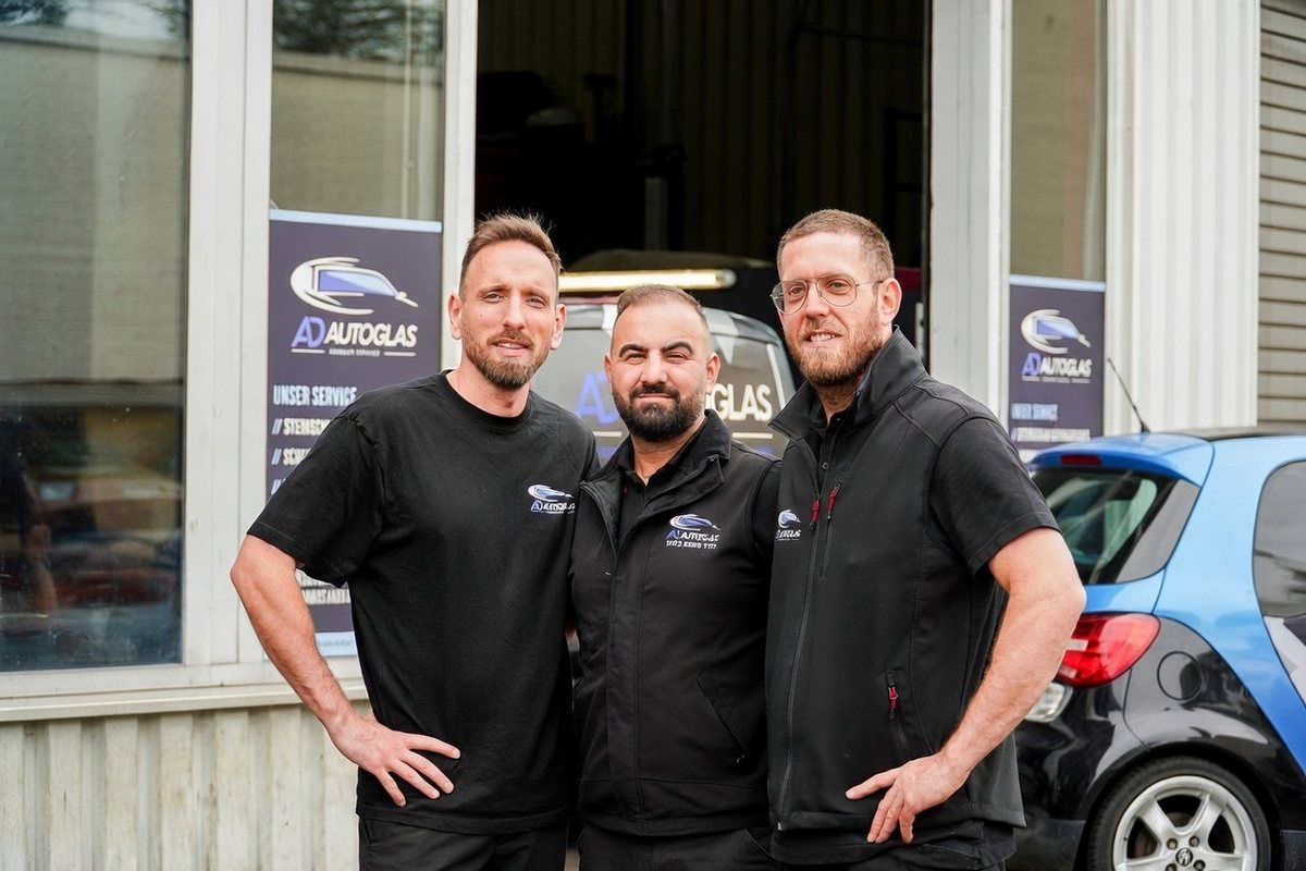 Das Team von AD Autoglas in Raunheim